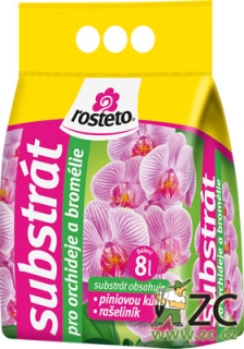 Substrát - Orchideje a bromélie Rosteto - 3l
